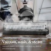 image:imageBissell CrossWave HydroSteam Deluxe Steam Mop 3in1 Wet Dry Vacuum Mop with Steam Function Hard Floor Cleaner Machine with Sanitize Formula Green 3515GHydroSteam Deluxe Teal