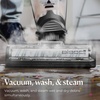 image:imageBissell CrossWave HydroSteam Deluxe Steam Mop 3in1 Wet Dry Vacuum Mop with Steam Function Hard Floor Cleaner Machine with Sanitize Formula Green 3515GCrossWave HydroSteam