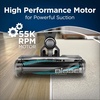 image:imageBissell ICONPet Turbo Vacuum with Powerful Turbo Boost Suction Tangle Free Brush Roll amp Parking Break LED Crevice  Dusting Brush Tool LED Motorized TurboBrush Tool amp Wall Mount Color May VaryTitanium and Black With Electric Blue Accents