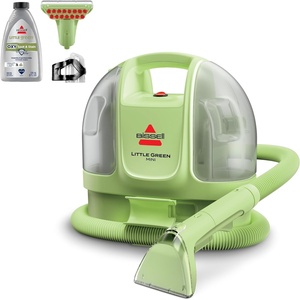 image:imageBISSELL Little Green Mini Portable Carpet and Upholstery Deep Cleaner CarAuto Detailer with HydroRinse SelfCleaning Tool and 4 Tough Stain Tool Tea Green 4075Little Green Mini