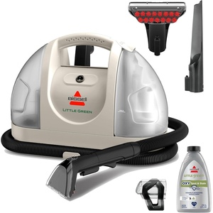 image:imageBISSELL Little Green Mini Portable Carpet and Upholstery Deep Cleaner CarAuto Detailer with HydroRinse SelfCleaning Tool and 4 Tough Stain Tool Tea Green 4075Little Green Special Edition