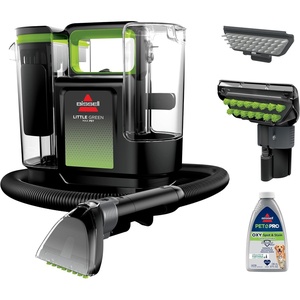 image:imageBISSELL Little Green Proheat Pet Portable Deep Cleaner with Heated Cleaning Technology SelfCleaning Tough Stain Tool and Pet Pro Oxy Triple Action Formula Included 3969Little Green Max Pet