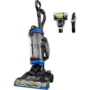 image:imageBissell CleanView Swivel Vacuum with Triple Action Brush Roll Swivel Steering Extension Wand EasyEmpty Dirt Tank MultiCyclonic Suction SystemBlue