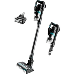 image:imageBissell ICONPet Turbo Vacuum with Powerful Turbo Boost Suction Tangle Free Brush Roll amp Parking Break LED Crevice  Dusting Brush Tool LED Motorized TurboBrush Tool amp Wall Mount Color May VaryTitanium and Black With Electric Blue Accents
