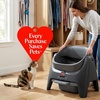 image:imageBISSELL CleanWell Automated Cat Litter Box with OdorVault Technology 20Day XL bin Capacity App Control amp Health Monitoring 4393