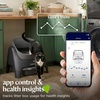 image:imageBISSELL CleanWell Automated Cat Litter Box with OdorVault Technology 20Day XL bin Capacity App Control amp Health Monitoring 4393