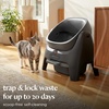 image:imageBISSELL CleanWell Automated Cat Litter Box with OdorVault Technology 20Day XL bin Capacity App Control amp Health Monitoring 4393