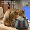 image:imageBISSELL HydrateWell Pet Water Fountain 91oz Automatic Cat Water Fountain with Wireless Pump SlimeShield and 5Layer Filtration Ultra Quiet Cat Water Dispenser 4408