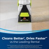 image:imageBissell Big Green PET PRO Carpet Cleaner with 8 Row XL DirtLifter PowerBrush 9inch Long Reach Hose 2 Upholstery Tools Includes Pet Pro Oxy Urine Eliminator FormulaBlackGreen