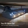 image:imageBissell PowerClean FurFinder Corded Stick Vacuum TangleFree Brush Roll 30Foot Power Cord SelfStanding HEPA Filtration Bright Headlights 4282KPowerClean FurFinder Corded