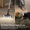 image:imageBissell PowerClean FurFinder Corded Stick Vacuum TangleFree Brush Roll 30Foot Power Cord SelfStanding HEPA Filtration Bright Headlights 4282KPowerClean FurFinder Corded