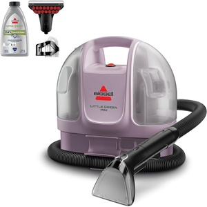 image:imageBISSELL Little Green Mini Portable Carpet and Upholstery Deep Cleaner CarAuto Detailer with HydroRinse SelfCleaning Tool and 4 Tough Stain Tool Limited Edition Color Lake 4075FLittle Green Mini Dusk