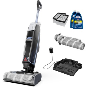 image:imageBissell CrossWave Edge Cordless Plus Wet Dry Vacuum amp Mop Floor Cleaner with ZeroGap Edge Cleaning TangleFree Brush Roll Extra Brush Rolls Filters Hard Floor Cleaner Solution Included 4329GCrossWave Edge Cordless Plus