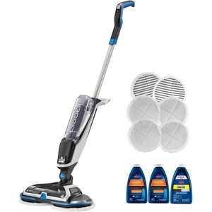 image:imageBissell Spinwave Cordless Pet Spin Mop 18V Electric Hard Floor Cleaner with Reusable Washable Pads Pet Stain Removal for Sealed Wood Tile amp Laminate Floors 23157SpinWave Cordless