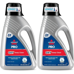 image:imageBissell PET PRO OXY Urine Eliminator with Febreze Carpet Deep Clean Solution with StainProtect Technology for use in leading upright carpet cleaners 48oz Our best formula for pet messes amp odors48 Fl Oz Pack of 2