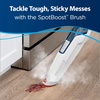 image:imageBissell PowerFresh Deluxe 1806 Steam Mop for Tile Hardwood amp Sealed Floors wBuiltin SpotBoost Brush Fast 30Second WarmUp Variable Steam Levels Fresh Scent Discs CompatiblePowerFresh Deluxe