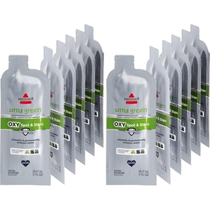 image:imageBISSELL Little Green Spot amp Stain Cleaning Solution with OXY and StainProtect for All Leading Portable Carpet amp Upholstery Deep Cleaners Instantly amp Permanently Removes Stains 2038G 32ozLittle Green Oxy Super Concentrate Pack of 2
