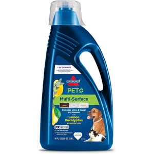 image:imageBissell MultiSurface Pet with Citrus 34441 64oz Safe on Sealed hard Floors and Area Rugs Removes tough pet messes and elimantes odors Lemon Eucalyptus Essential OilsMultiSurface Pet  80 oz