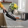 image:imageBissell 20334 Featherweight Stick Lightweight Bagless Vacuum and Electric Broom with Crevice Tool for Hard Floors and Carpets PurpleBlack